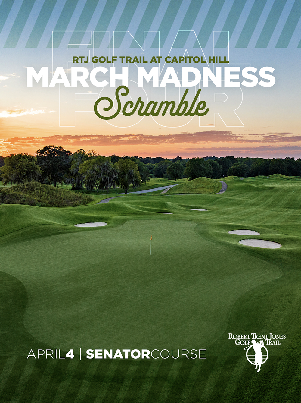 2026 March Madness Final Four - 3 Person Scramble Saturday, April 4th - 8:00am    Senator Course